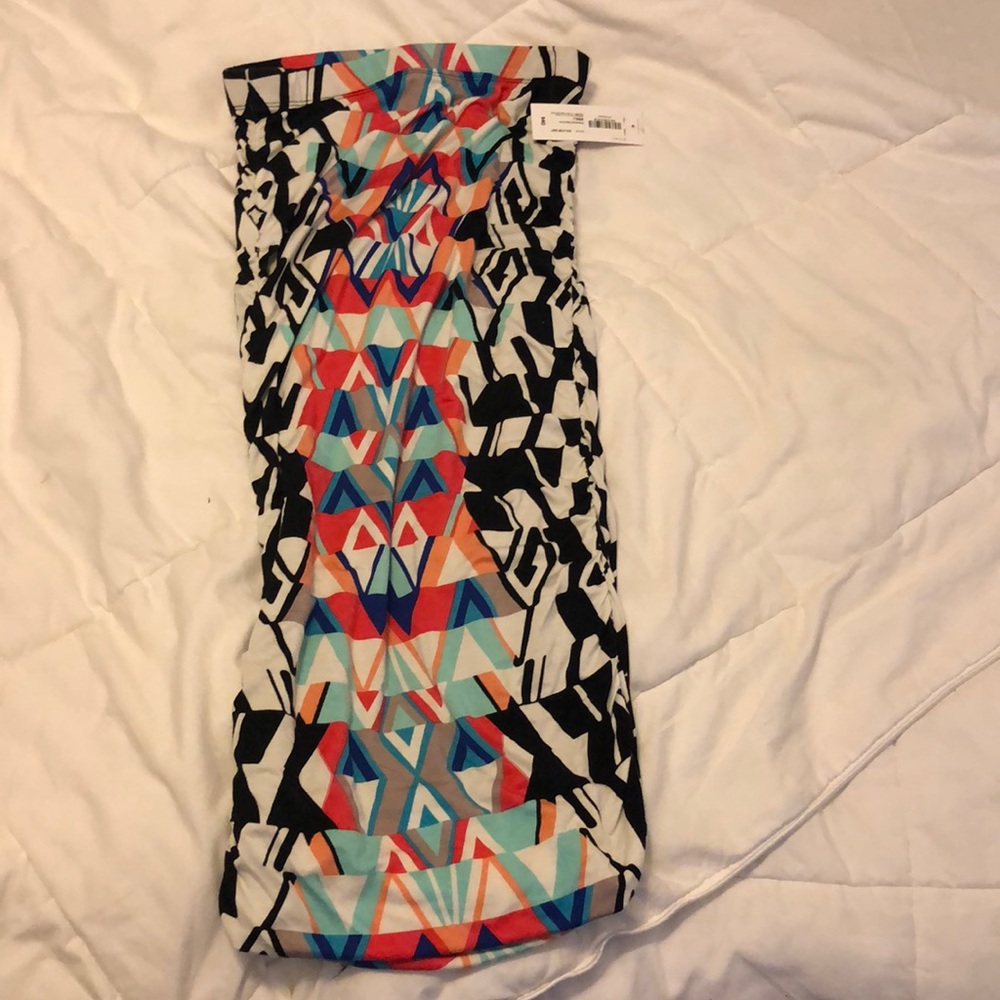 Geo print Pencil skirt